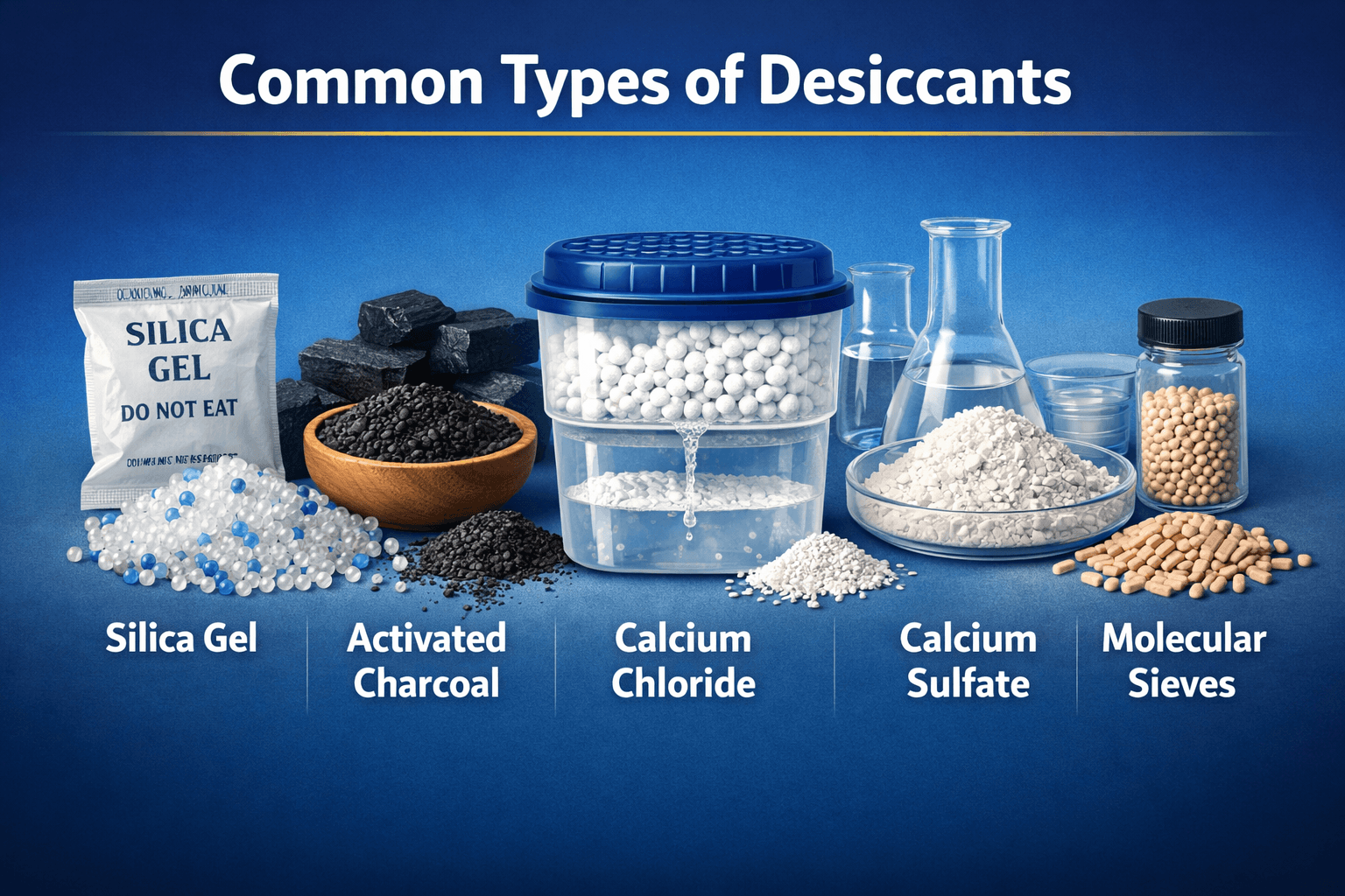 Common Types of Desiccants